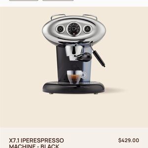 X7.1 Iperespresso Coffee Machine - Black